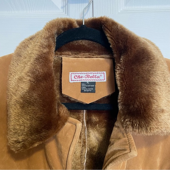 Vintage Faux Fur Shearling Jacket - Picture 2 of 4